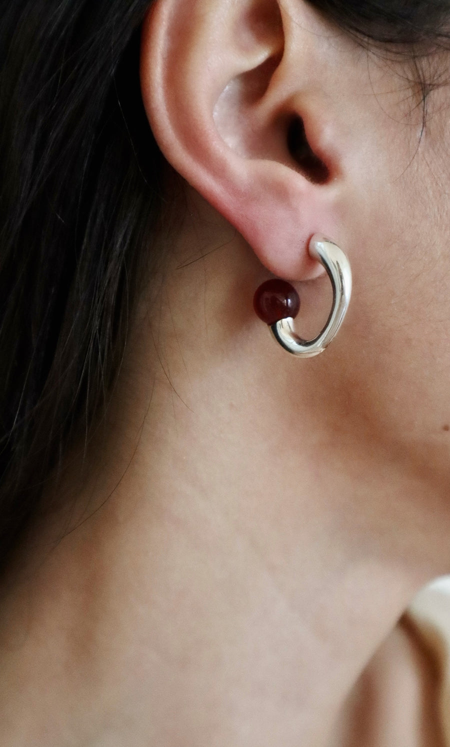 Teresa silver earrings