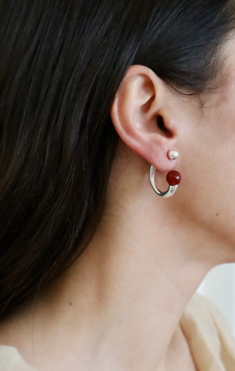 Teresa silver earrings
