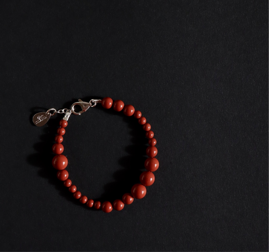 Bracelet Jaspe Rouge
