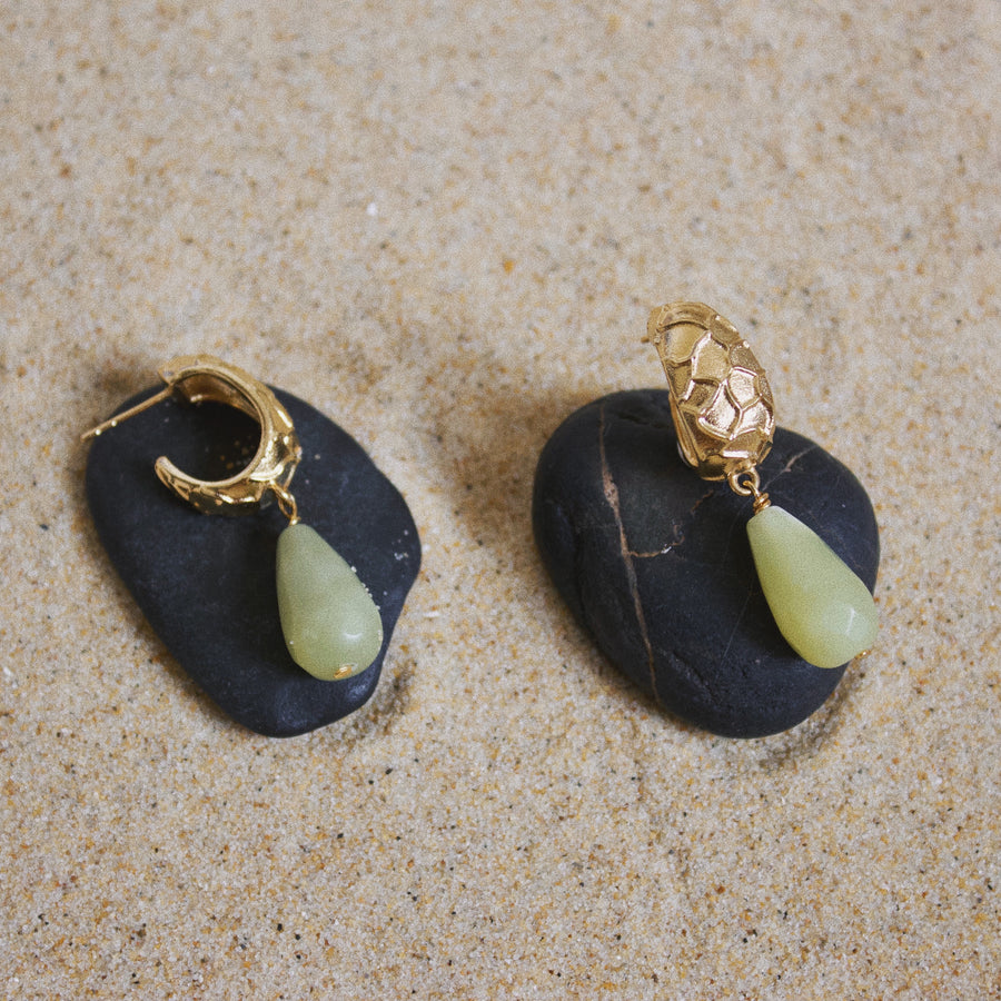 La Lagune Serpentine earrings